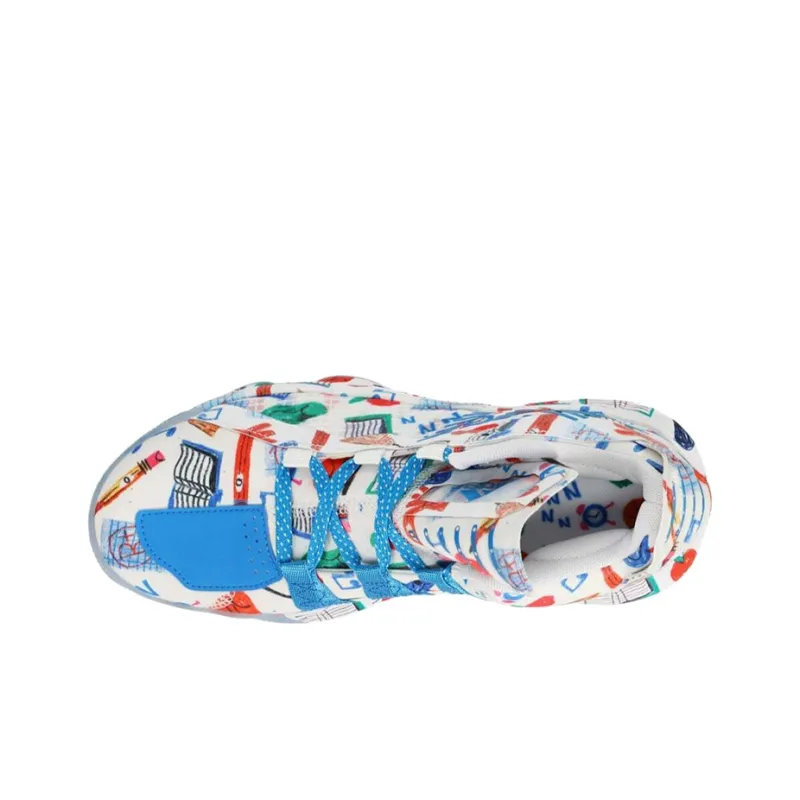 Adidas D Lillard 6 'White Blue Red'-3