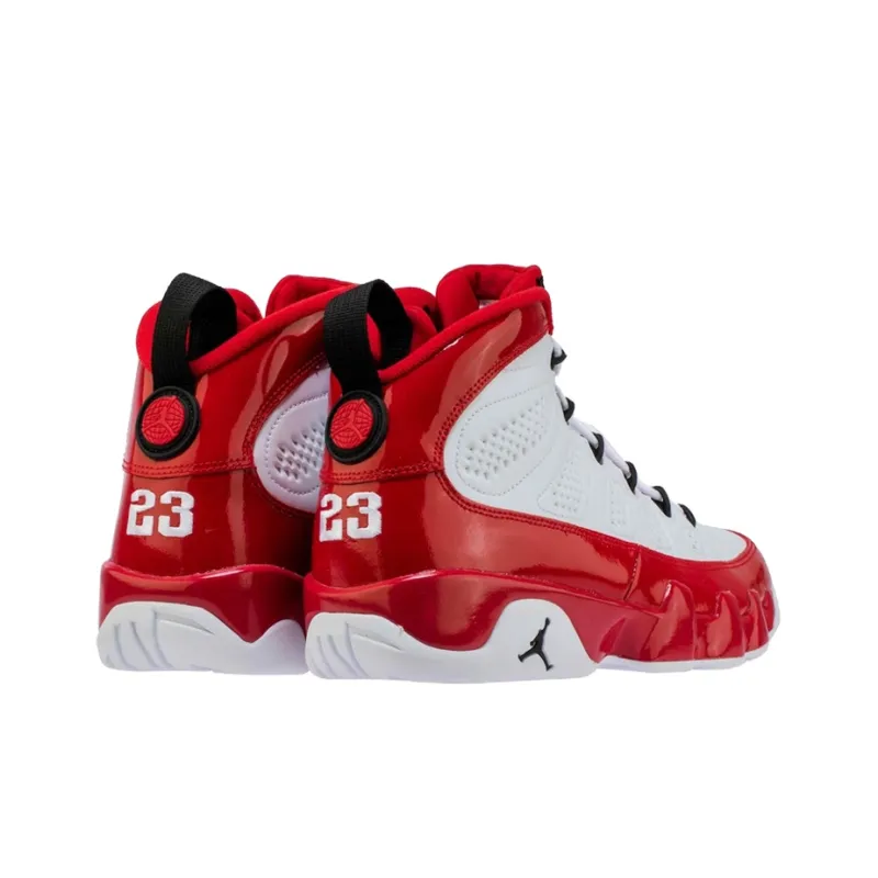 Jordan 9 Retro White Gym Red-3