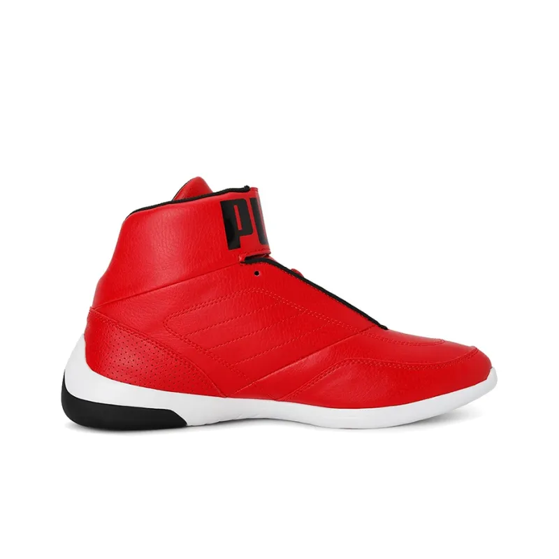 PUMA Scuderia Ferrari X Kart Cat Mid 3 High 'Rosso Corsa'-1