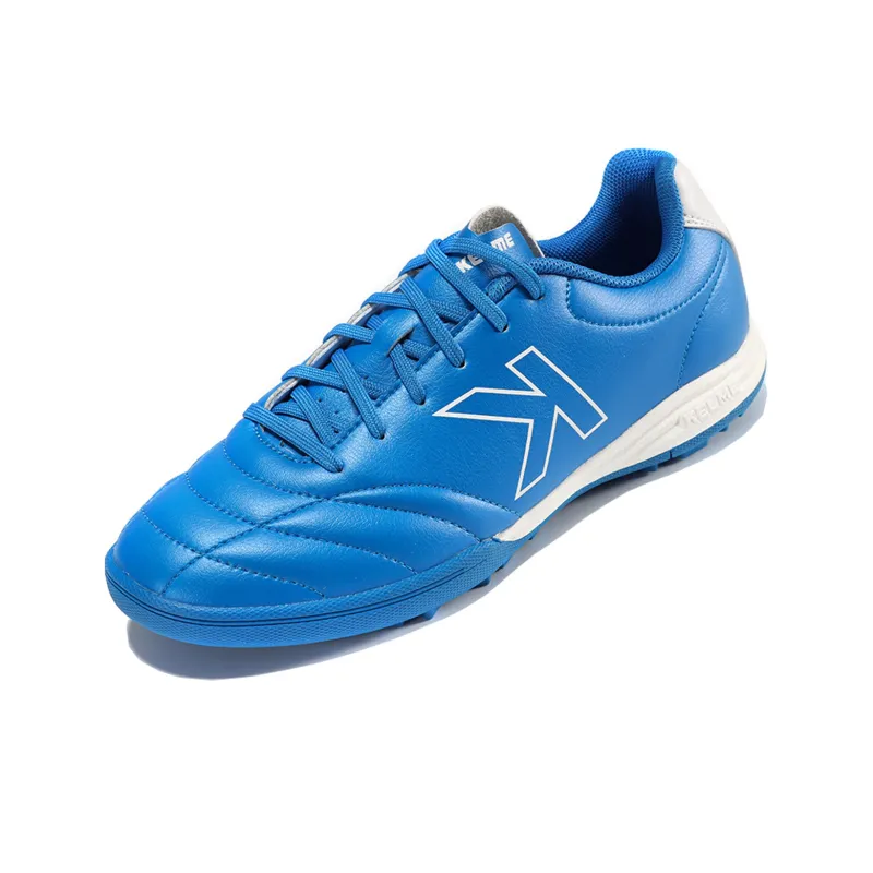 KELME TF Turf Shock Absorbers Slip Resistant, Abrasion Resistant, Breathable Soccer Shoes Unisex Colorful Blue White-2