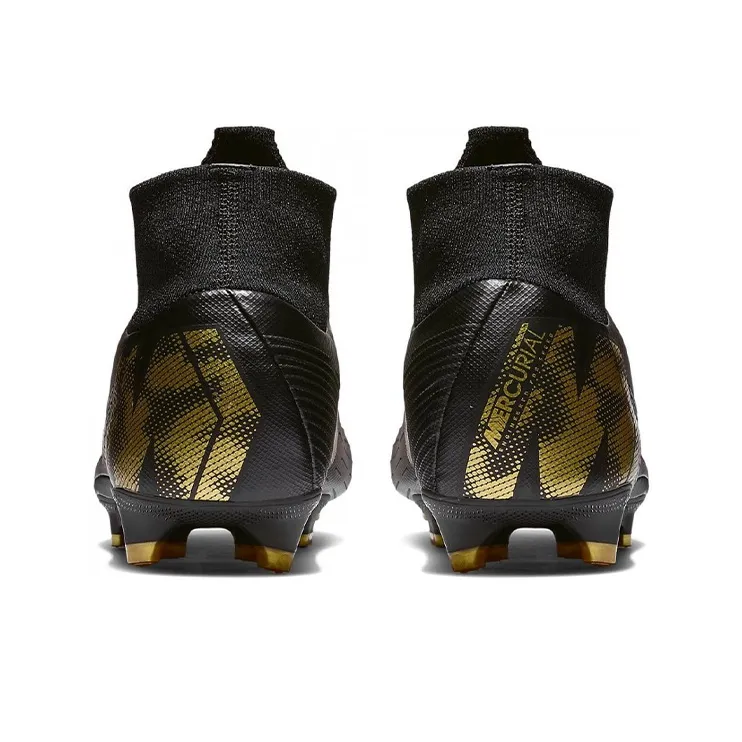 Nike SuperFly 6 Pro Fg Black Metallic Gold-4