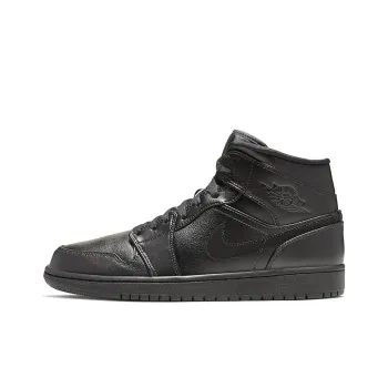 Jordan 1 Mid Black