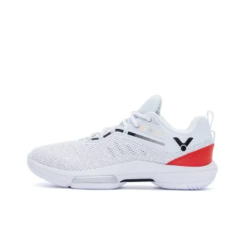 VICTOR Low Top Badminton Shoes Unisex Bright White