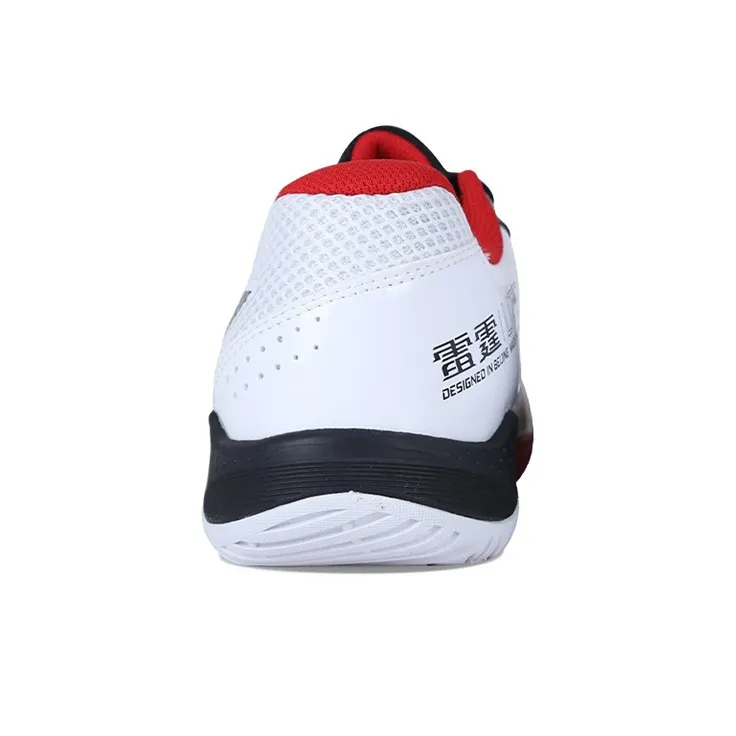 LINING Badminton Shoes Unisex Low Top Black/White/Red-3