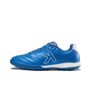 KELME TF Turf Shock Absorbers Slip Resistant, Abrasion Resistant, Breathable Soccer Shoes Unisex Colorful Blue White