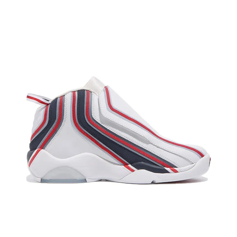 Y/Project x FILA Stackhouse 2 Stackhouse 2 High Top Vintage Basketball Shoes Unisex White Red Korean Style-1
