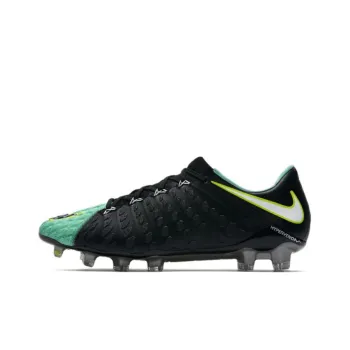 Nike Hypervenom Phantom 3 Soccer Shoes Women's Low-Top Black/Green/White