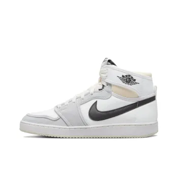JORDAN 1 Retro Ajko White Black Grey Fog