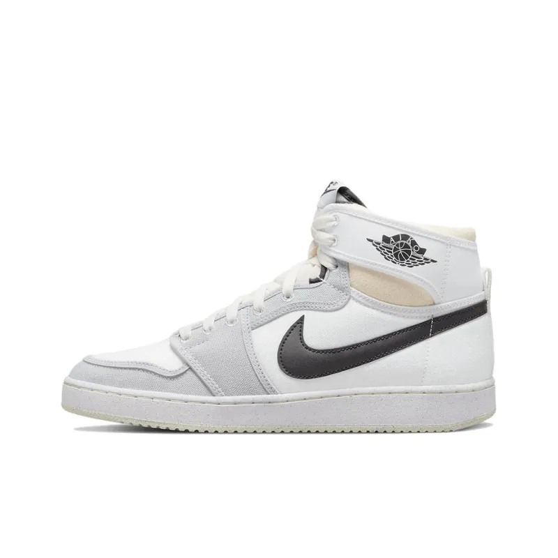 Jordan 1 Retro Ajko White Black Grey Fog-0