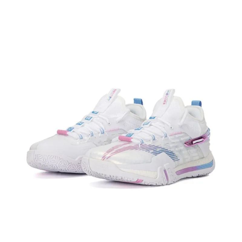 LINING Badminton Shoes Unisex Low Top Standard White-2