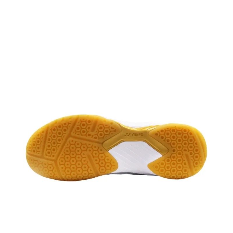 YONEX Power Cushion Low Top Badminton Shoes Unisex White Gold-4