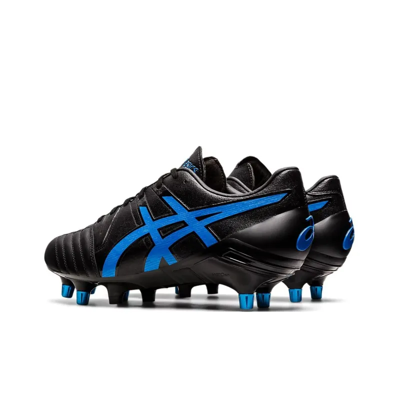 Asics Gel-Lethal Tight Five 2.0 Durable Breathable Soccer Shoes Men's Black Blue-3