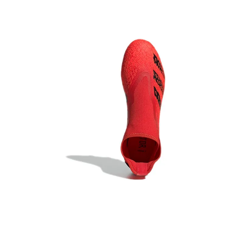 Predator Freak.3 Adidas Laceless Fg 'Demonscale - Solar Red'-4