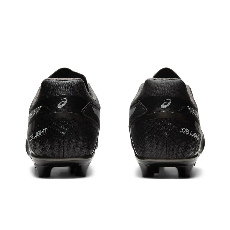 Asics Ds Light Club AG Artificial Ground Slip Resistant, Abrasion Resistant, Breathable Soccer Shoes Men's Black Silver-5