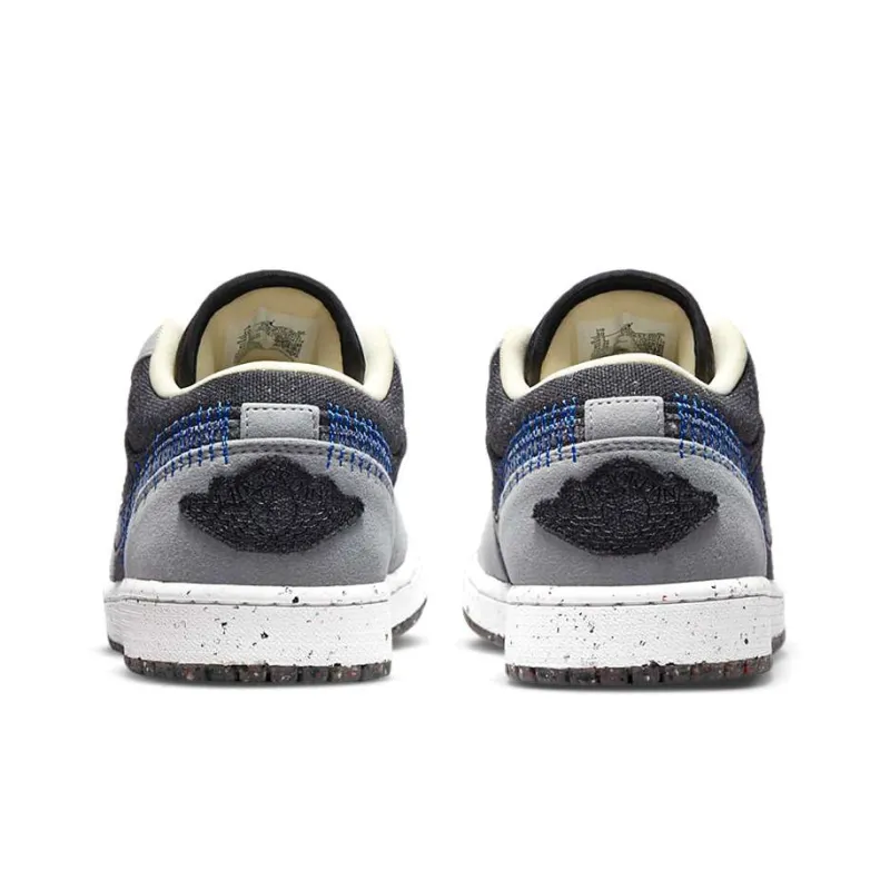 Jordan 1 Low Se Crater Black Grey-4