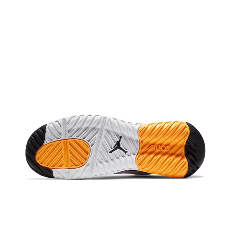 JORDAN Air Max 200 'Black White Yellow' Gs-5