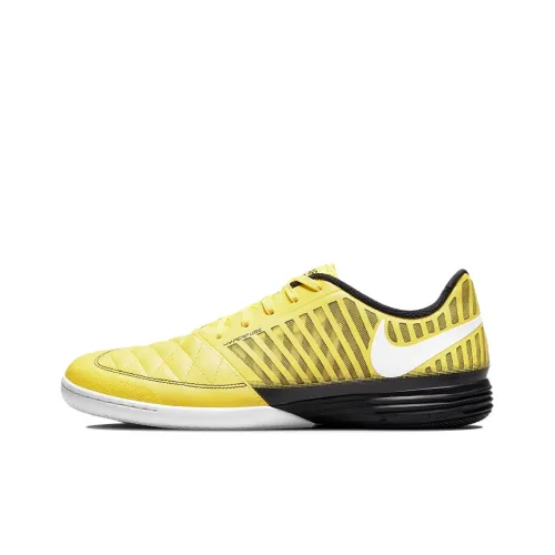 Nike Lunar Gato Soccer Shoes Men Low-Top Yellow/White