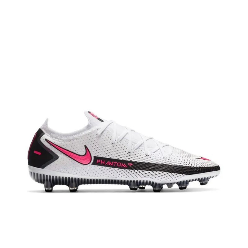 Nike Phantom GT Soccer Shoes Men Low Top Black/White/Pink-1
