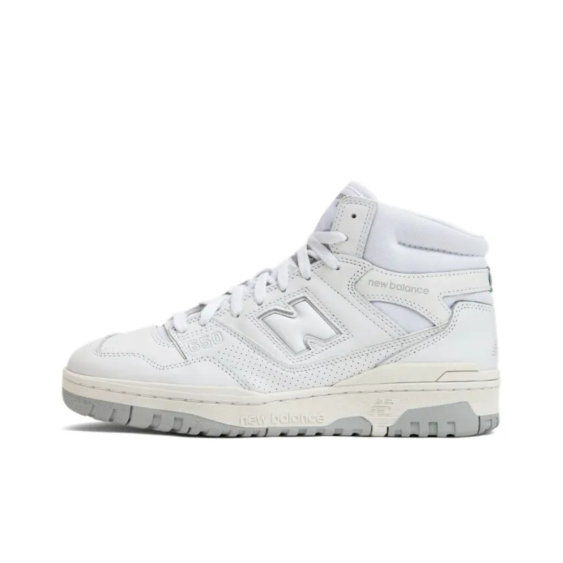 New Balance 650 'Triple White' Sneakers-0