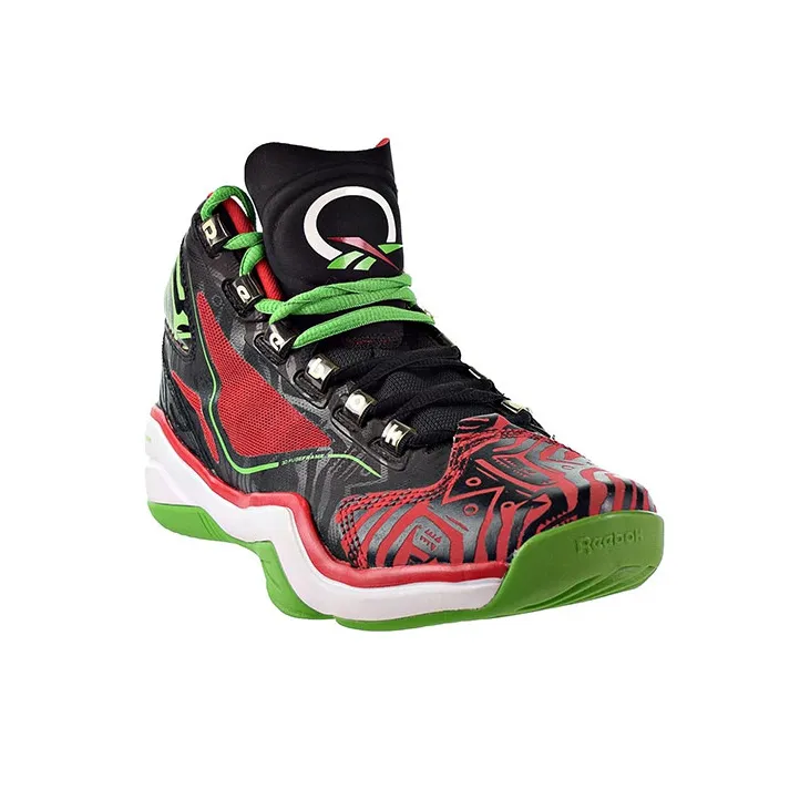 Reebok Q96 CrossExamine 'Black Red Green'-2