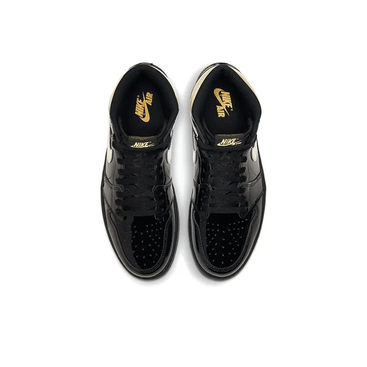 Jordan 1 Retro High Black Metallic Gold 2020-3