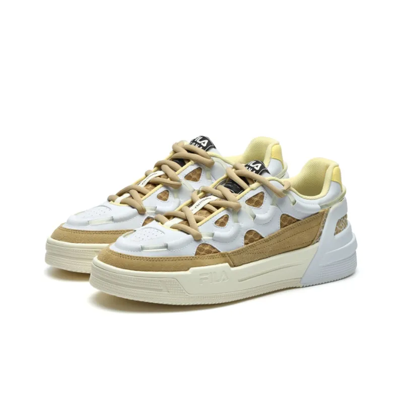 FILA Salto Low Top White/Brown-1