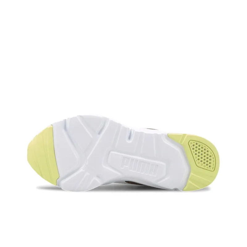PUMA CELL Series Vorto Gleam Cushioned Wear-Resistant Lightweight Low-Top Training Shoes Women's Brownish-green-white-5