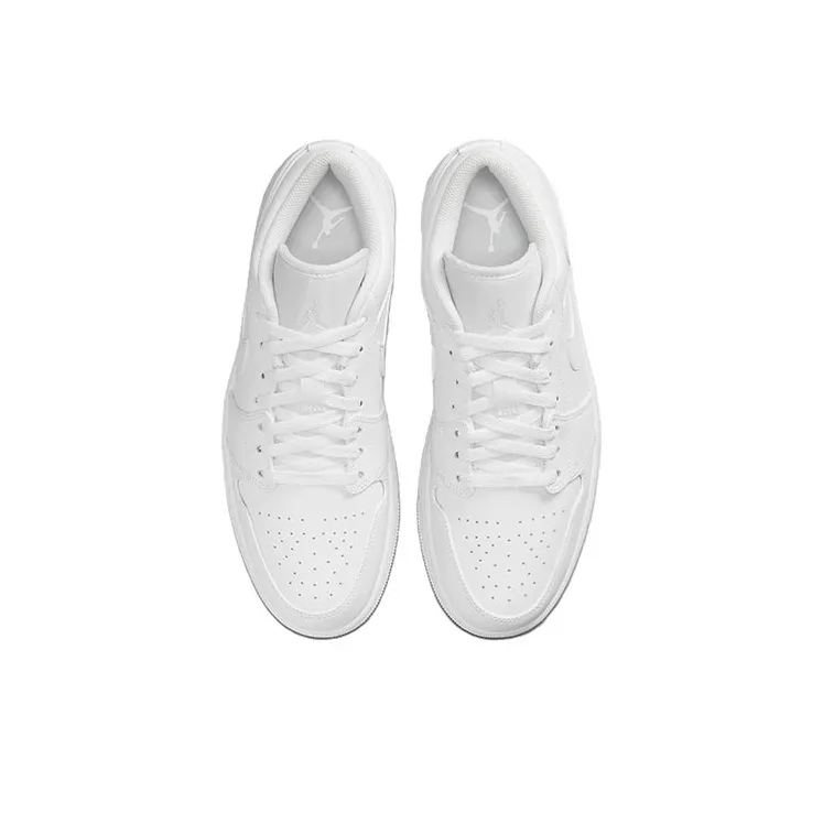 JORDAN 1 Low Triple White-3