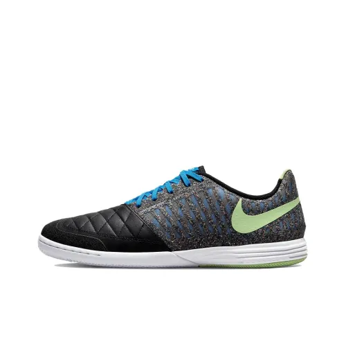 Nike Lunar Gato Soccer Shoes Men Low-Top Black/Green