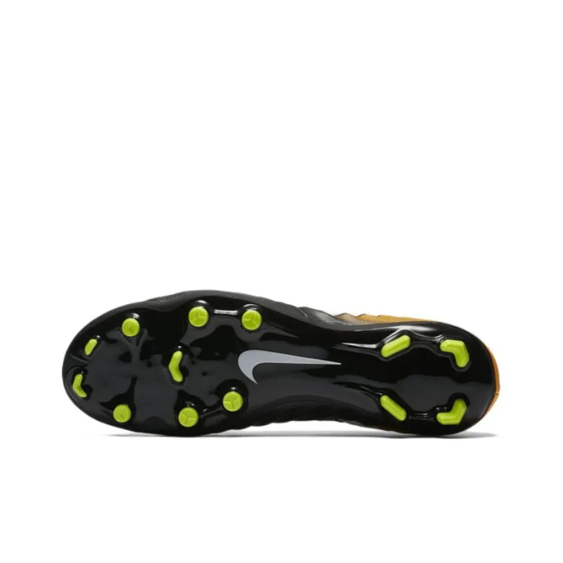Nike Tiempo Ligera 6 Soccer Shoes Men Low-Top Black/Yellow-5