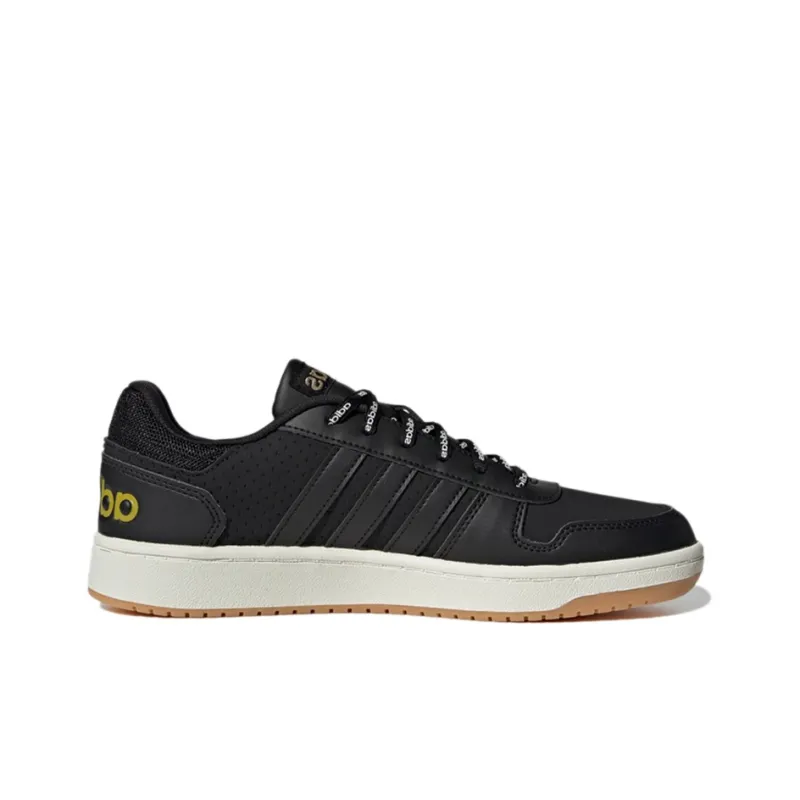 Hoops 2.0 Adidas Neo Mid 'Black White Tint Gum'-1