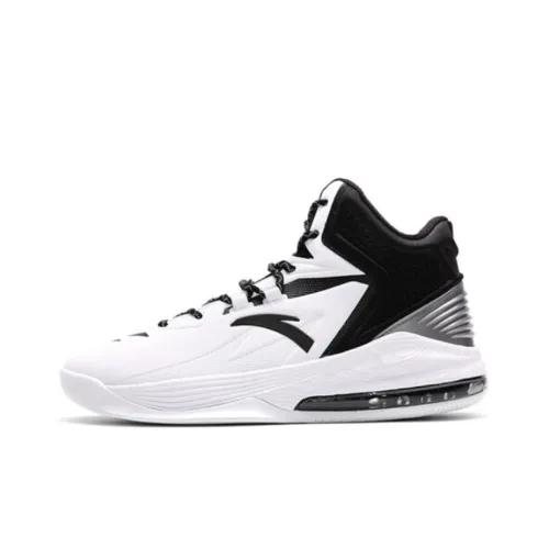 ANTA Basketball Collection Basketball Shoes Men High Top White/Black