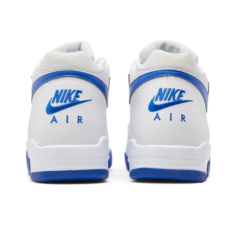 Nike Flight Legacy White Game Royal - POIZON