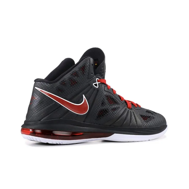 Nike LeBron 8 Ps White/Black/Red-2