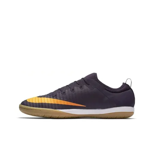 Nike MERCURIALX FINALE II Soccer Shoes Men Low-Top Purple/Yellow