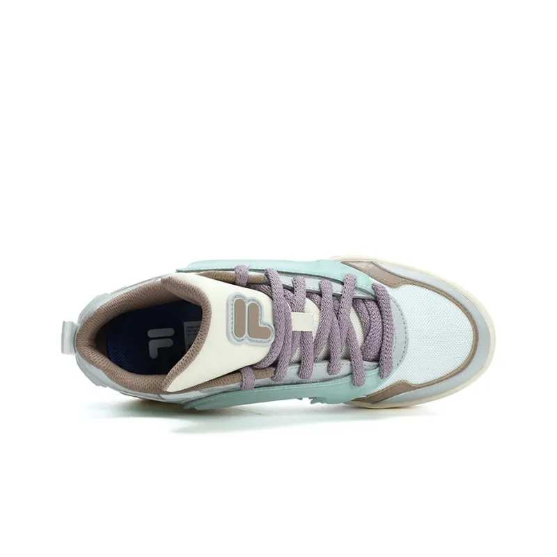 FILA FUSION Lifestyle Basketball Heritage Sneakers 'Blue White Purple' Women's-2