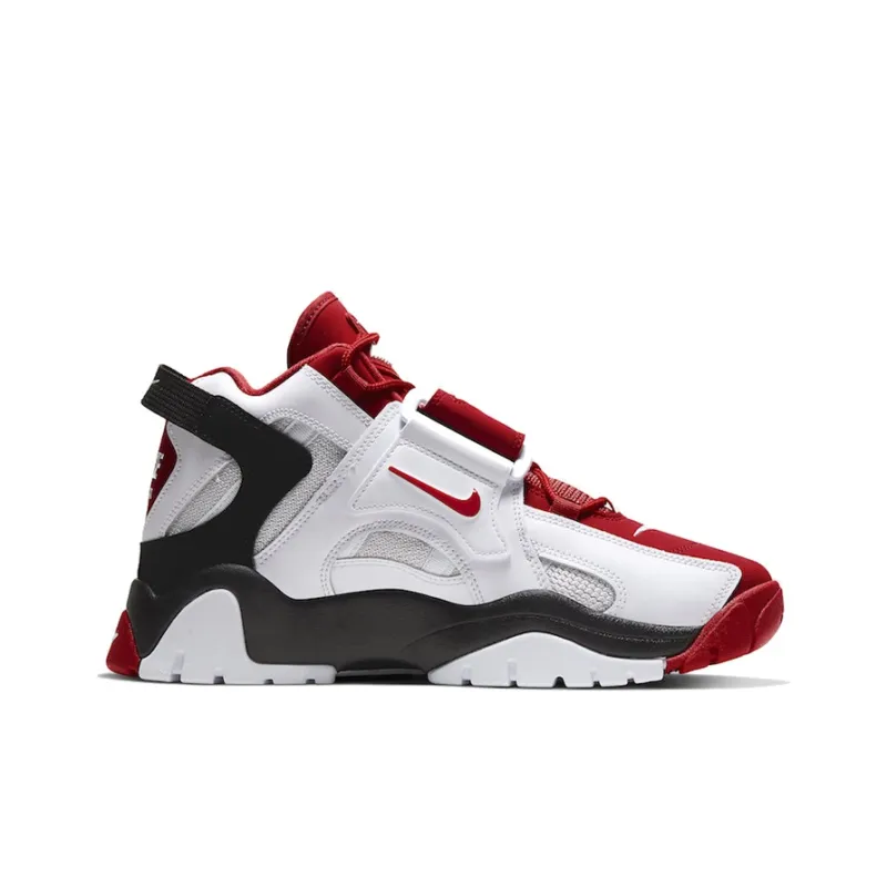 Nike Air Barrage Mid White Black Red-1