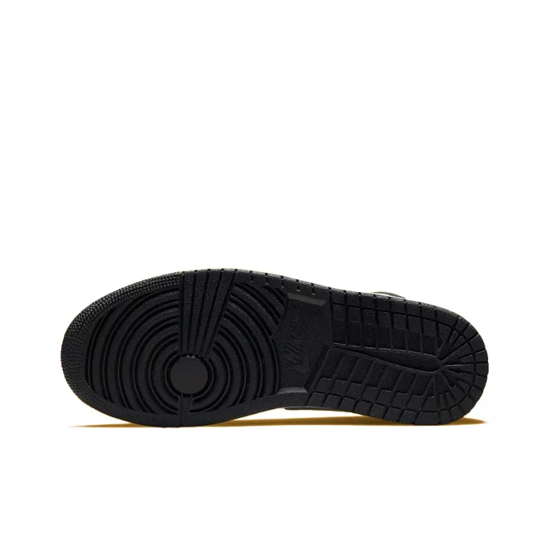 Jordan 1 Mid White Pollen Black-5