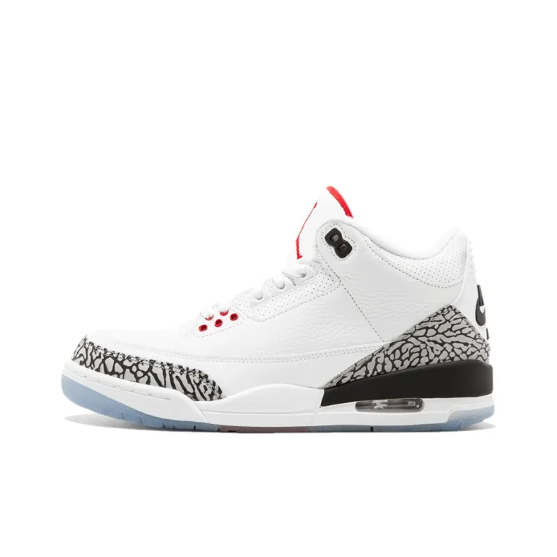 Jordan 3 Retro Free Throw Line White Cement-0