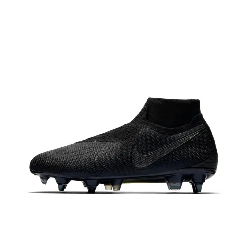 Nike Phantom Vsn Elite Soccer Shoes Men Mid-Top Black