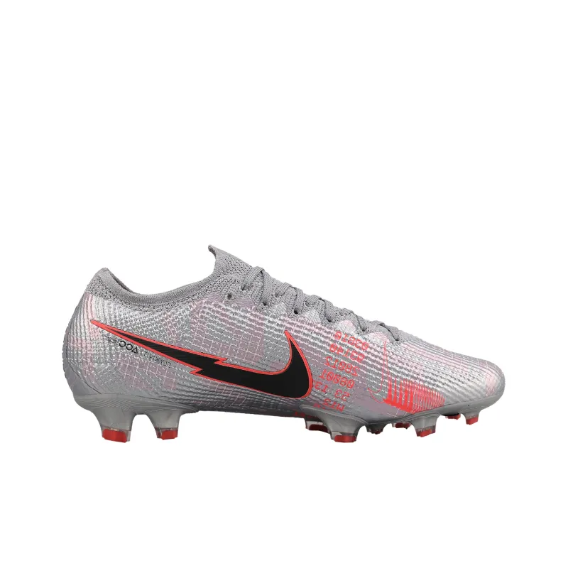 Nike Mercurial Vapor 13 Elite Fg Metallic Grey Crimson-1