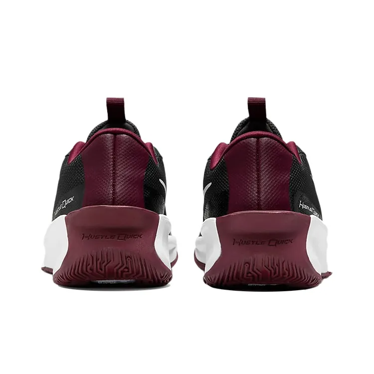 Nike Team Hustle Quick 3 Dark Smoke Grey Dark Beetroot GS-4