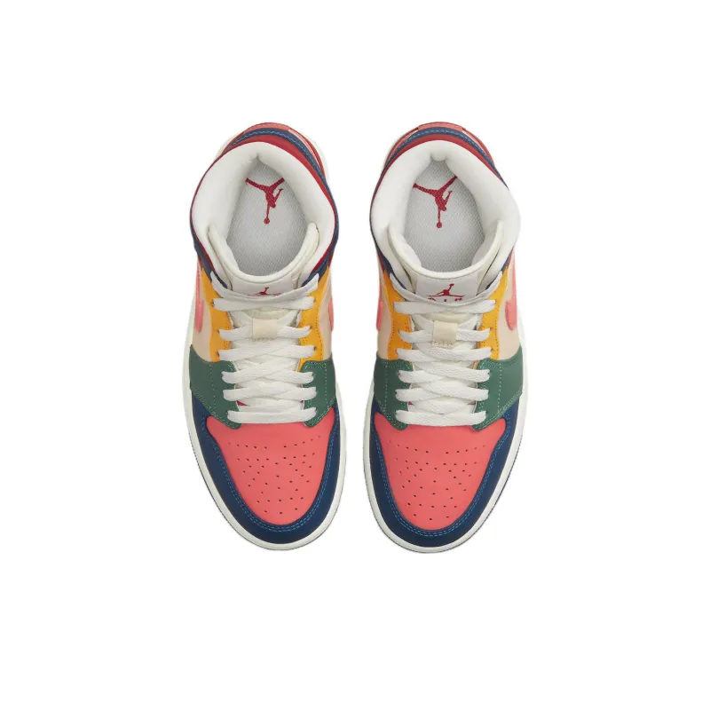 Air Jordan 1 Mid Se 'Multi Color 2022' Women's-3