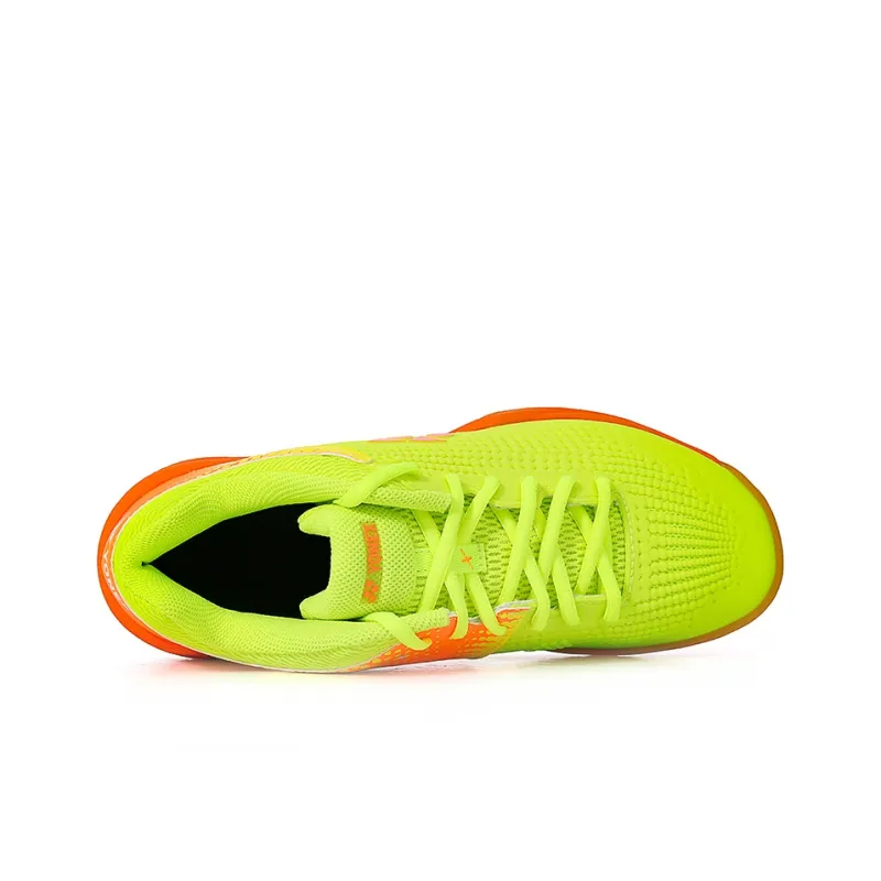 YONEX Anti-Slip Wear-Resistant Low-Top Badminton Shoes Unisex Acid Yellow-2
