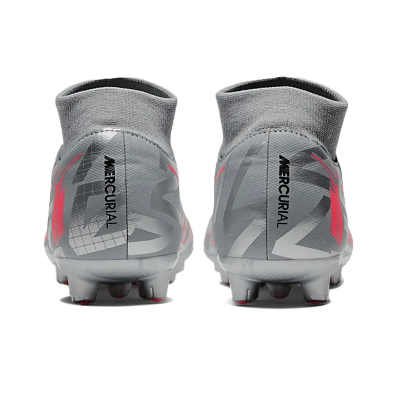 Nike Mercurial Superfly 7 Academy Hg 'Metallic Bomber Grey Red'-3