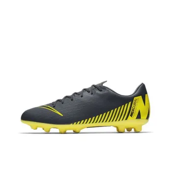 Nike Mercurial Vapor 12 Soccer Shoes Men Low-Top Black/Yellow