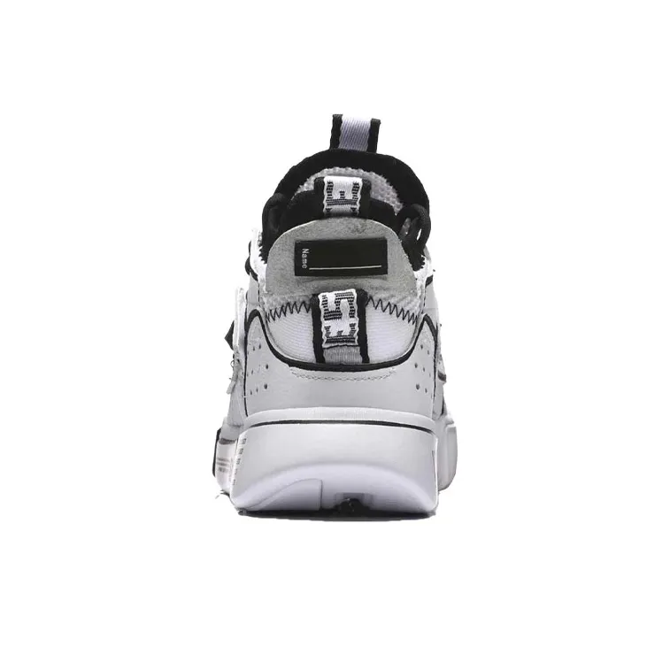 LiNing Essence ACE Vintage Basketball Shoes Women's Mid Top Black/White-3