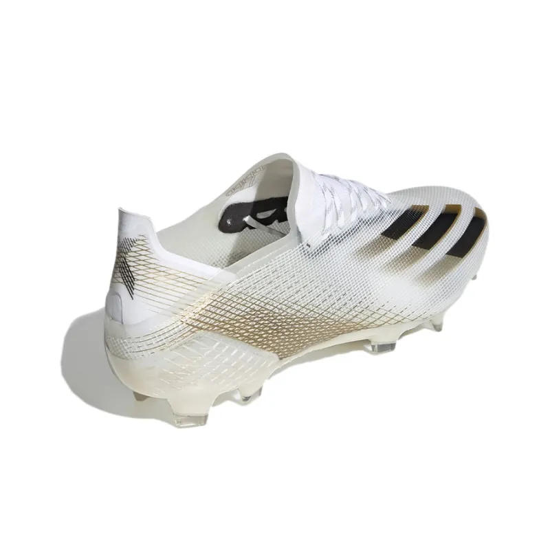 Adidas X Ghosted.1 Fg White Black Gold-3