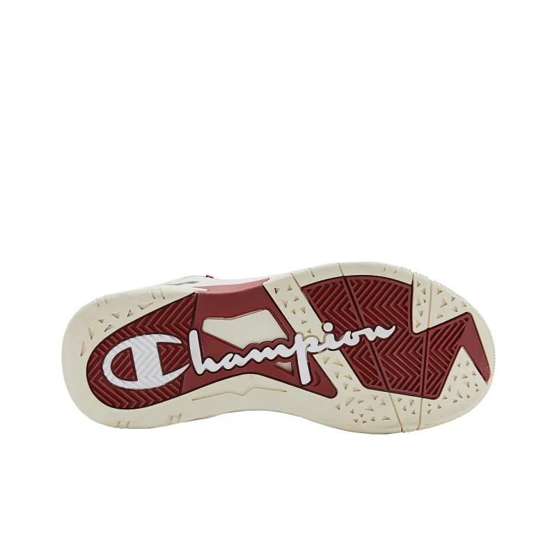 Champion Champ '95 Rice High Top Vintage Basketball Shoes Women's Flame Red-4
