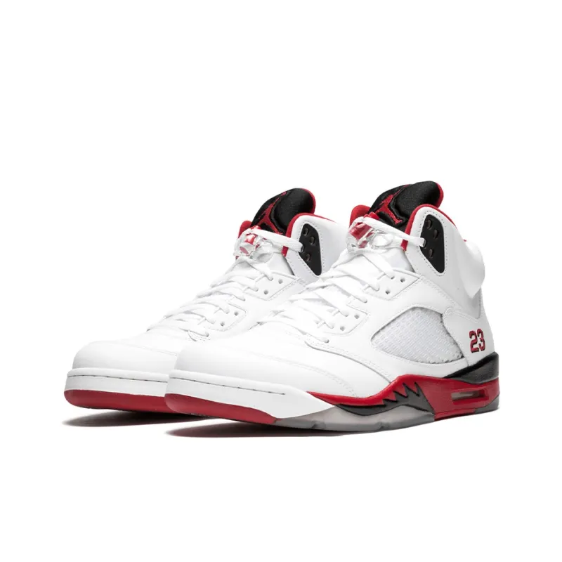Jordan 5 Retro Fire Red Black Tongue 2013-2
